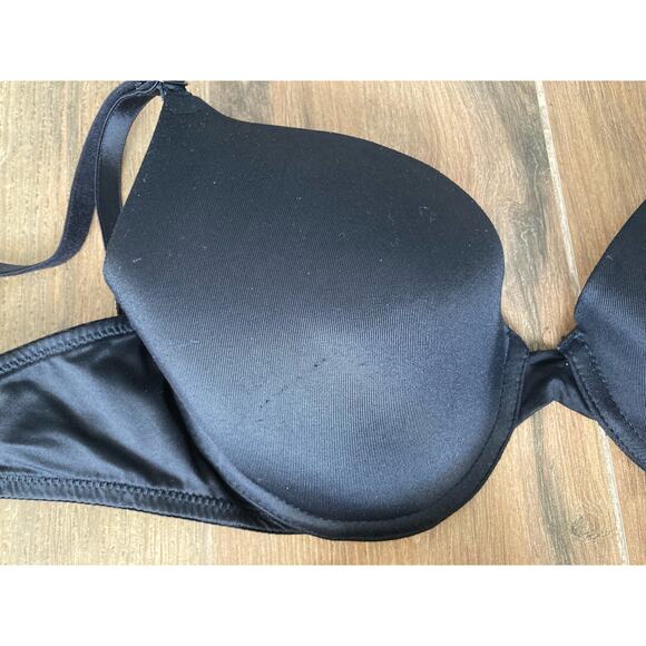 Victoria's Secret PINK Lightly Lined Bra 3 Pack 32D Beige and Black - Picture 4 of 8